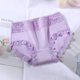 thumbnail image 3 of Bragas de algodón para mujer, ropa interior de talla grande, ropa interior de cintura alta para llevar el vientre, venta al por mayor, YZTQ668, 3 of 4