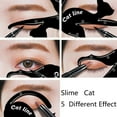 thumbnail image 2 of Women's Cosmetic Accessories Black Cat Eyeliner Eyeshadow Stencil Card Easy Draw Multifunctional Card Stencil for Eye‘s Makeup, 2 of 6