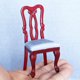 thumbnail image 5 of Casa de hecha Silla de comedor miniatura juguete muebles para casa de Decoración de cocina 1:12 Baoblaze Asiento de comedor de casa de muñecas, 5 of 8
