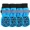 Blue-2, variant on QZGZDS Dog Socks 4 Pack for Dogs, Anti-Slip Dog Shoes with Grippers, Adjustable Reflective Dog Booties Black