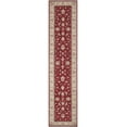 thumbnail image 1 of Yousafi Jax Burgundy/Ivory Rug, 2'7" x 11'3", 1 of 5