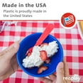 thumbnail image 6 of Re-Play Toddler Forks and Spoons Set - 4x4 Children's Utensils Set - Dishwasher and Microwave Safe - Made in USA - Set of 8 - Under the Sea, 6 of 10