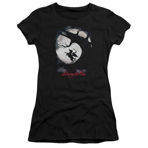 Sleepy Hollow - Poster - Juniors Teen Girls Cap Sleeve Shirt - Medium