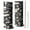 Spooky Halloween Icons, variant on 20oz Spider Web Halloween Pattern Skinny Tumblers Stainless Steel Tumbler with Lid and Straw,Vacuum Insulated Double Wall Travel Tumbler Cups with Cleaning Brush for Coffee,Tea