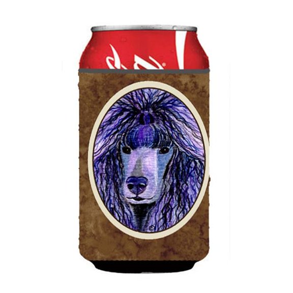 Poodle Can Or bottle sleeve Hugger - 12 Oz.