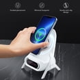 thumbnail image 6 of SINGOMON Wireless Charger, 15W Fast Charging, Lazy Phone Stand, Compatible with iPhone 16/15/14/13 Pro XS/8 Plus, Samsung Galaxy S25/S24/S23/Note 20, Etc., 6 of 10