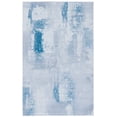 thumbnail image 3 of SAFAVIEH Tacoma Richard Traditional Machine Washable Area Rug, Grey/Blue, 8' x 10', 3 of 14