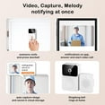 thumbnail image 4 of MesaSe Door Bell Ring Intercom Security Smart Wireless WiFi Video Doorbell Phone Camera, 4 of 6