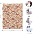 thumbnail image 4 of Beige Christmas Gingerbread Man Pattern Blanket,Comfortable Soft Flannel Throw Blanket,All Season,Warm Lightweight Blankets for Sofa Bed Couch Living Room Chair,30"x40", 4 of 4