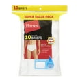 thumbnail image 3 of Underwear Set of Cotton Briefs, White, 10-Pack, Men's Underwear, 3 of 9