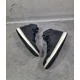 thumbnail image 2 of Ni - ke Leather Sneakers Air Jordan 1 Retro High Dark Obsidian Basketball Shoes Vintage, 2 of 5
