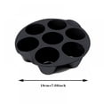 thumbnail image 2 of 7 Cup Silicone Muffin Cake Cups, Non-Stick Muffin Cupcake Tin Tray Baking Mould for 3.5-5.8 L Air Fryer, Air Fryer Muffin Cake Cups Cupcake Baking Pan Non Stick Cupcake Mold Muffin Cupcake Tray (7"), 2 of 8