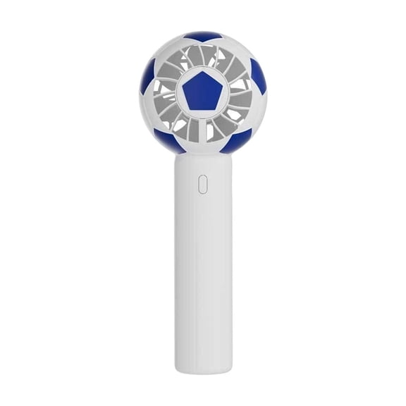 JHyouerji Mini Portable Fan,Sky Blue Cute Adjustable Wind Speed Lightweight USB Rechargeable Personal Handheld Fan for Travel Women Summer Gift