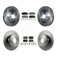 thumbnail image 1 of Transit Auto Front Rear Disc Brake Rotors and Ceramic Pads Kit for Car 2014 Dodge Charger RWD with 3.6L with 370mm Diameter Rotor K8T-104433, 1 of 11