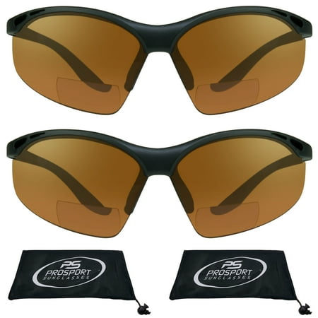 proSPORT Bifocal Safety Reading Wrap Around Amber HD Sunglass Men Women price history on PriceWatchPro