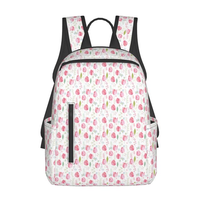 Balery Tulips Flowers Mochila ligera para hombre y mujer: duradera e impermeable, ideal para la escuela, el trabajo, viajes y uso diario.
