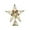 A, variant on Eespoir Christmas Tree Top Star Decoration Tree Top Star With Lights, Iron Five Pointed Star, Light Up Tree Topper, For Christmas Tree Top Decoration(Silver)