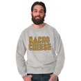 thumbnail image 5 of Nacho Cheese Funny Food Carbs Snacks Sweatshirt for Men or Women Brisco Brands M, 5 of 6