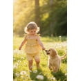 thumbnail image 4 of Happy Town Infant Baby Girl Clothes Ruffle Sleeveless Shirt and Shorts Set Toddler Girl Casual Outfits, 4 of 8