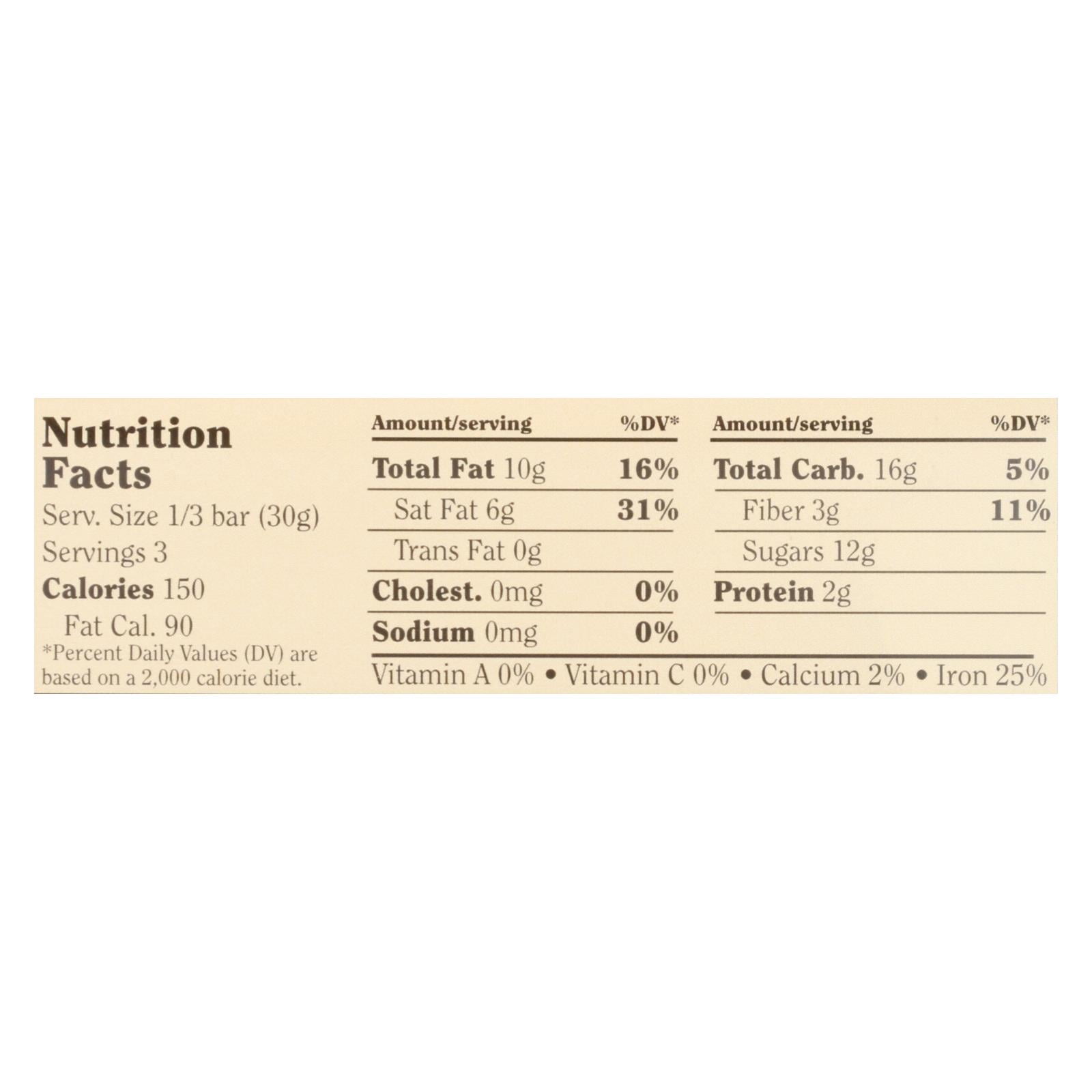 Chocolove Xoxox - Premium Chocolate Bar - Dark Chocolate - Ginger Crystallized - 3.2 oz Bars - Case of 12