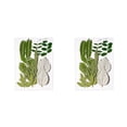 thumbnail image 4 of Billuyoard Hojas secas naturales Plantas en relieve hechas a mano Hojas prensadas Adorno Postal Regalos para tarjetas de boda de resina hoja verde 6 2Conjunto, 4 of 6