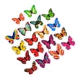 thumbnail image 1 of Wmool Glowing Butterfly Night Light Wall Sticker Home Bedroom Night Light B9J, 1 of 8