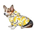 thumbnail image 7 of Honeii Banana Fruit Print Small Dog Hoodies Pet Hooded Sweatshirts Fall Winter Puppy Cat Sweaters Warm Clothes for Small Dogs Outfits Costume-Medium, 7 of 7