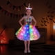 thumbnail image 5 of Vestidos para niños Vestidos personalizados con luces para mujer, 5 of 6
