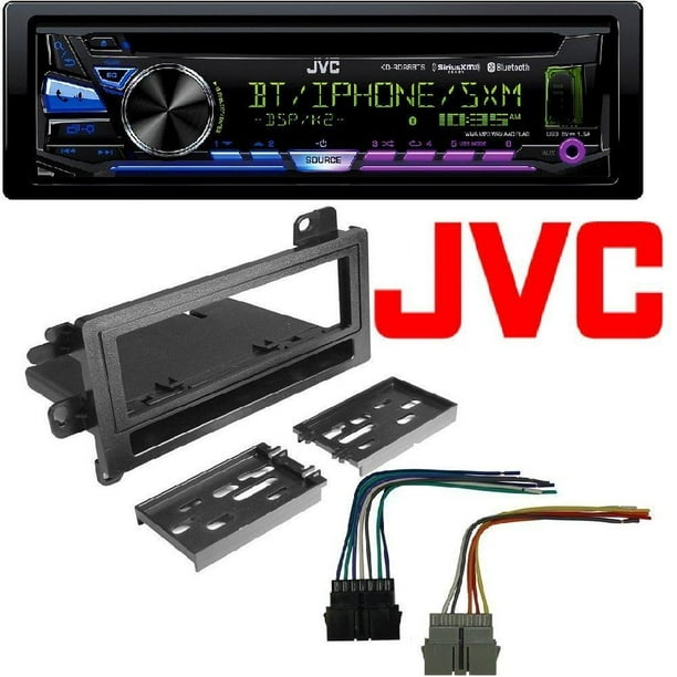 JVC KDRD98BTS 1Din Car Bluetooth CD Receiver, USB/AUX/Pandora/iPhone