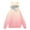 001 Pink, variant on Htigea Womens Hoodies Cute Ears Hooded Sweatshirts Preppy Long Sleeve Pullover Casual Loose Fit Tops with Kangaroo Pocket Blue S