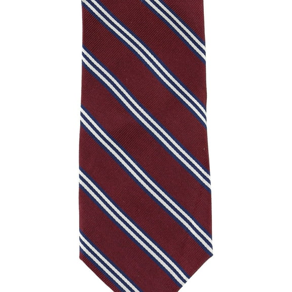 Club Room Mens Double Self-tied Necktie, Red, One Size