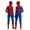 Vermilion, variant on Spider Costume, Super Spider Hero Full Body Zentai, Spider Like Man Cosplay Costume Full Body Zentai Jumpsuit Fancy Dress Halloween Costumes for K'i'd's, Saffron, 160