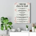 thumbnail image 5 of Scripture Walls  7 Signs of our Love to God 1 Corinthians 13:7 Bible Verse Canvas Christian Wall Art Ready to Hang Unframed, 5 of 9