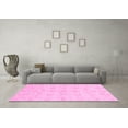 thumbnail image 3 of Ahgly Company Indoor Rectangle Oriental Pink Traditional Area Rugs, 7' x 9', 3 of 4