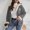 Z03, variant on Women's Oversized Coat Zip Front Hooded Long Sleeve Casual Jacket with Pockets