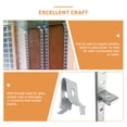 thumbnail image 4 of 20 Pcs Clips de Support d'Étagère en Acier Inoxydable Piquets de Support d'Étagère, 4 of 7