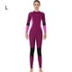 thumbnail image 3 of Titisuits Ultrathin Manga larga Pantalones largos Traje de baño Una pieza profesional Impermeable espesado para nadar Snorkeling Surfing Mujer / Vino Rojo L sidaley OD017133-28, 3 of 7