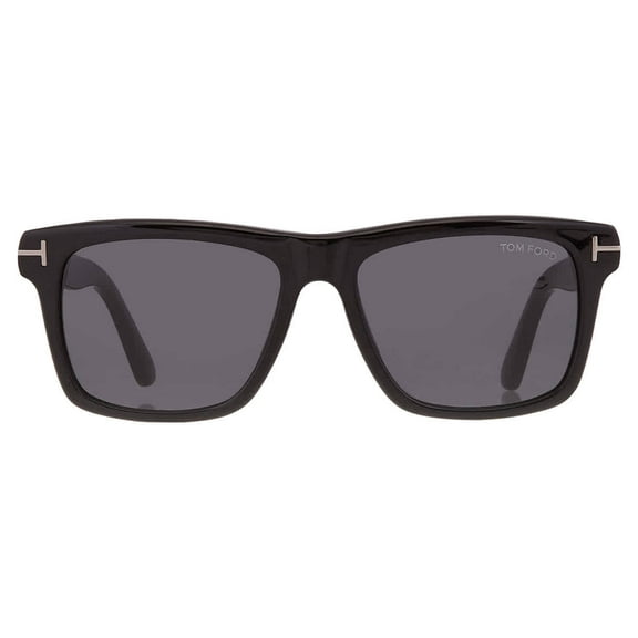 Tom Ford Buckley Smoke Square Men's Sunglasses FT0906-N 01A 56