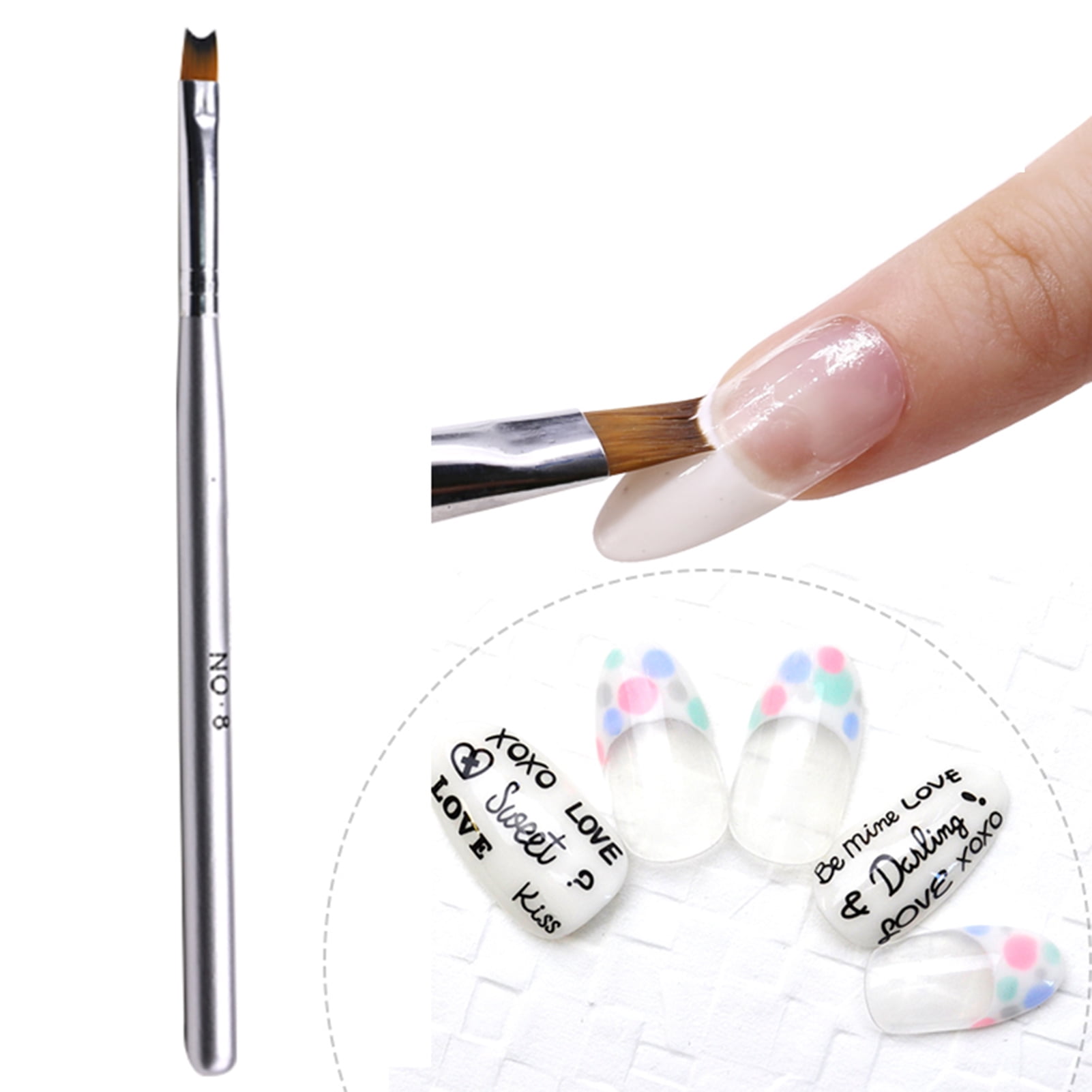 Funie Nail Art Pen Soft Smile Line Wooden Half Moon Shape Manicure Brush for Nail Art | Walmart Canada Funie Nail Art Pen Soft Smile Line Wooden Half Moon Shape Manicure Brush for Nail Art | Walmart Canada