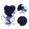 thumbnail image 4 of Unique Bargains 1 Pc Nature Long Hair Wig hair clip for Women 9.84inch Black,Blue, 4 of 6