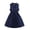 R174/Blue, variant on Vividxx Toddler Girls Dresses Kids Elegant Sash Tie Waist Ruffle Hem Sleeveless Dress For Girls Summer Casual Party Wear 7-8 Years