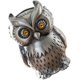 thumbnail image 1 of Metal Piggy Bank, Animal Shape Piggy Bank, Owl Piggy Bank For Kids And Adult Coin Collection1pcs-silver, 1 of 5