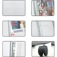 thumbnail image 4 of 4 Pockets Magazine Rack, Durable Brochure Display Stand, Magazine Holder Newspaper Stand, Silver, 4 of 5