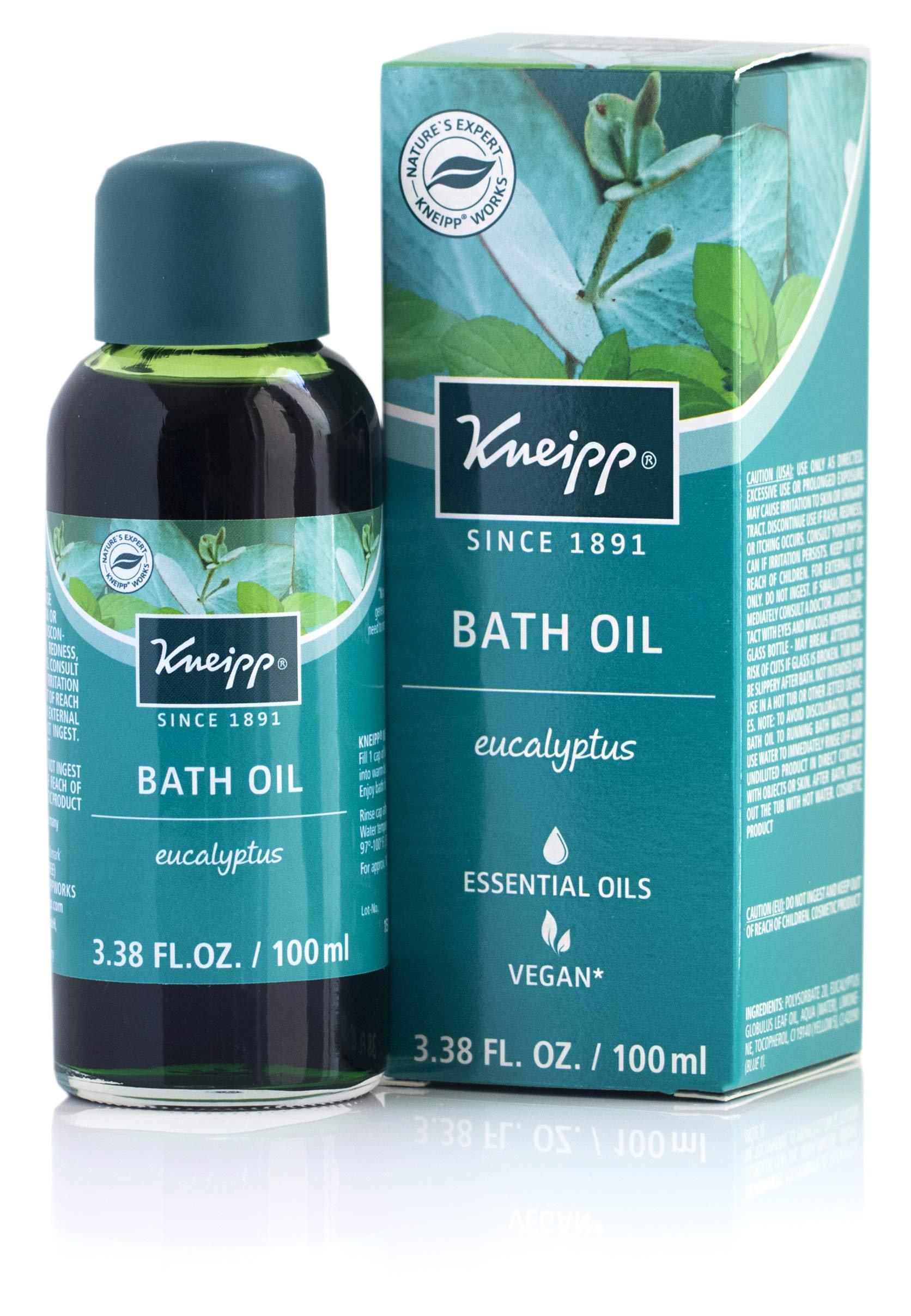 Kneipp Kneipp Eucalyptus Herbal Bath Oil with Eucalyptus Essential Oil, 3.38 fl oz. Walmart