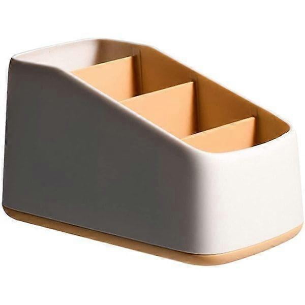 4 Compartments Remote Control Storage Box, Remote Control Stand for Storage