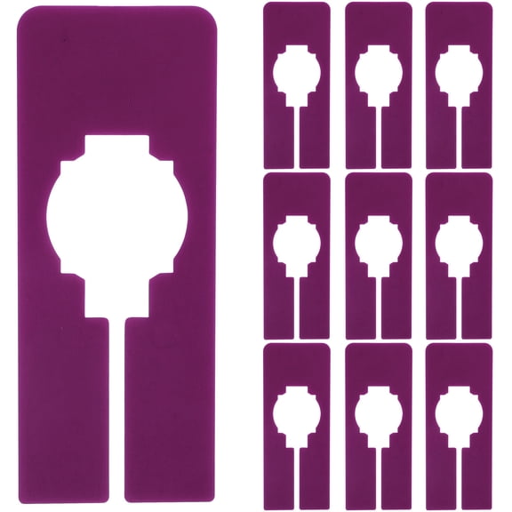 HONMEET Plastic Closet Dividers for Hanging Clothes, Wardrobe Organization, Easy to Use and Storage Solution