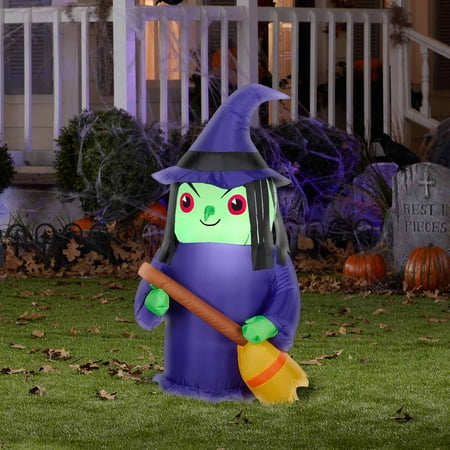 Airblown Inflatables Small Outdoor Witch