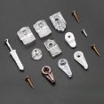 thumbnail image 1 of IFANLANDOR 24Set Glass Mirror Holder Clips for Wall Mounting and Wardrobe Mirror, 1 of 7