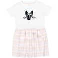 thumbnail image 3 of Inktastic Peeking German Shepherd Girls Toddler Dress, 3 of 5