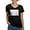 Black, variant on CafePress - Chicago Flag T Shirt - Women's V-Neck Dark T-Shirt